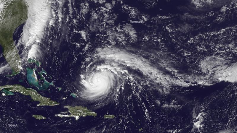Hurricane Gonzalo hit Bermuda in 2014