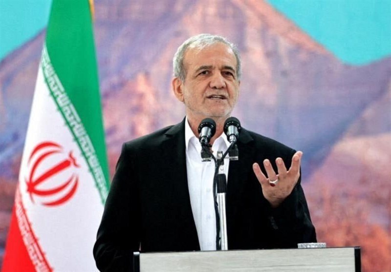 Iranian President Masoud Pezeshkian on Sunday described the recent nuclear talks between his country and the United States as "a step forward."