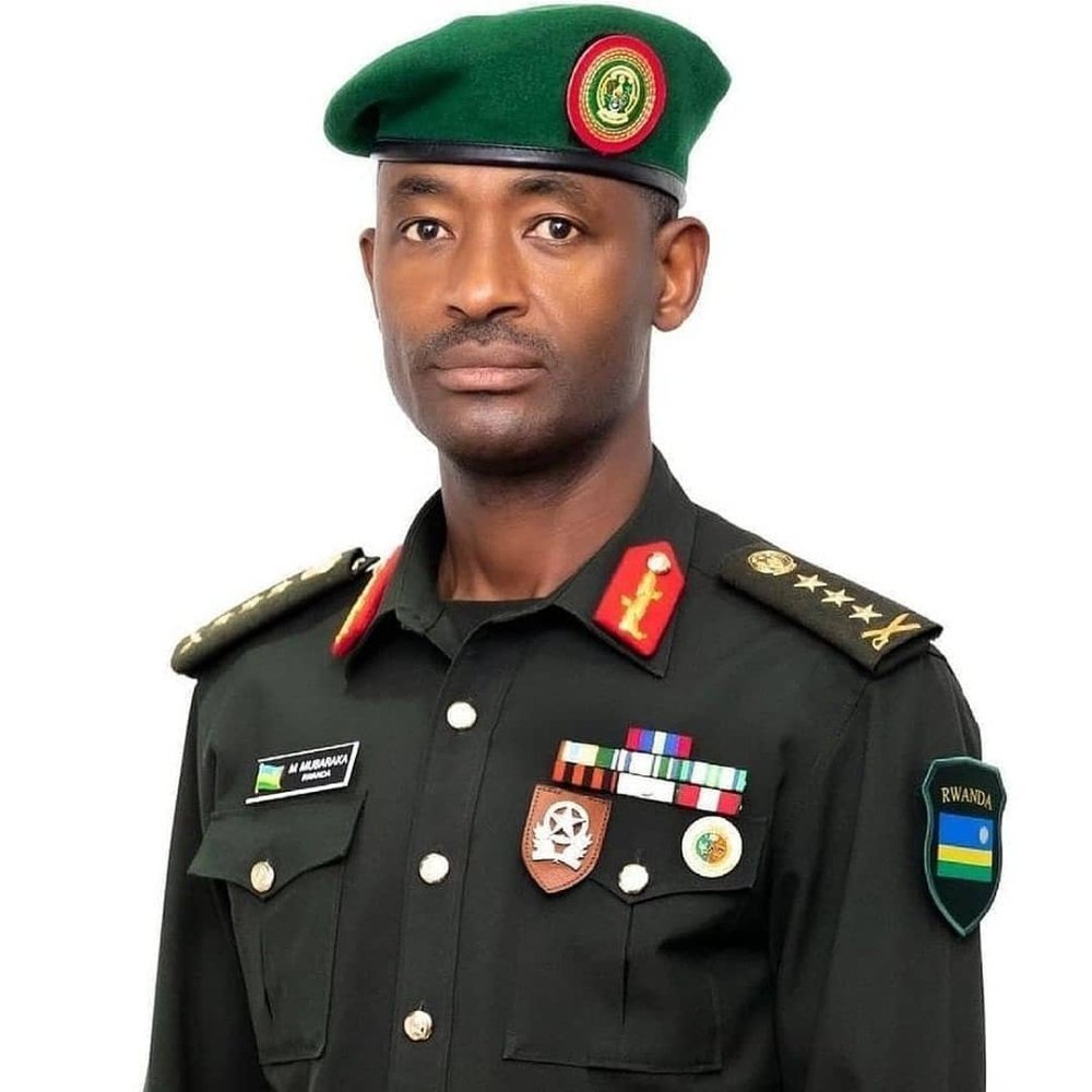  Lt Mubarakh Muganga is the new Chief of Defence Staff.