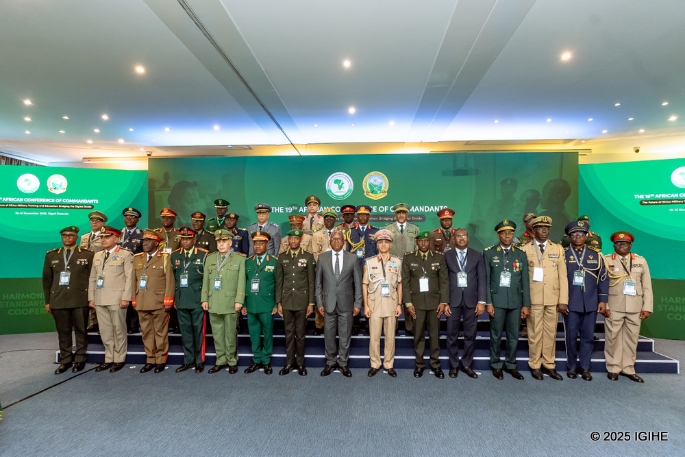 Military college commandants attending the ACoC 2025 conference.