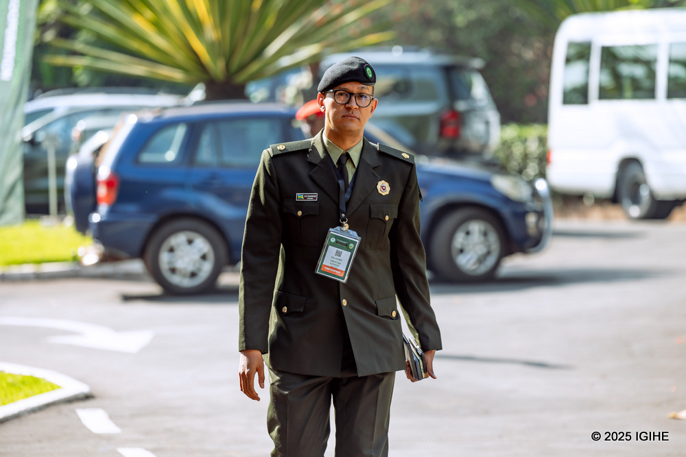 Officers from 24 countries are attending the conference.
