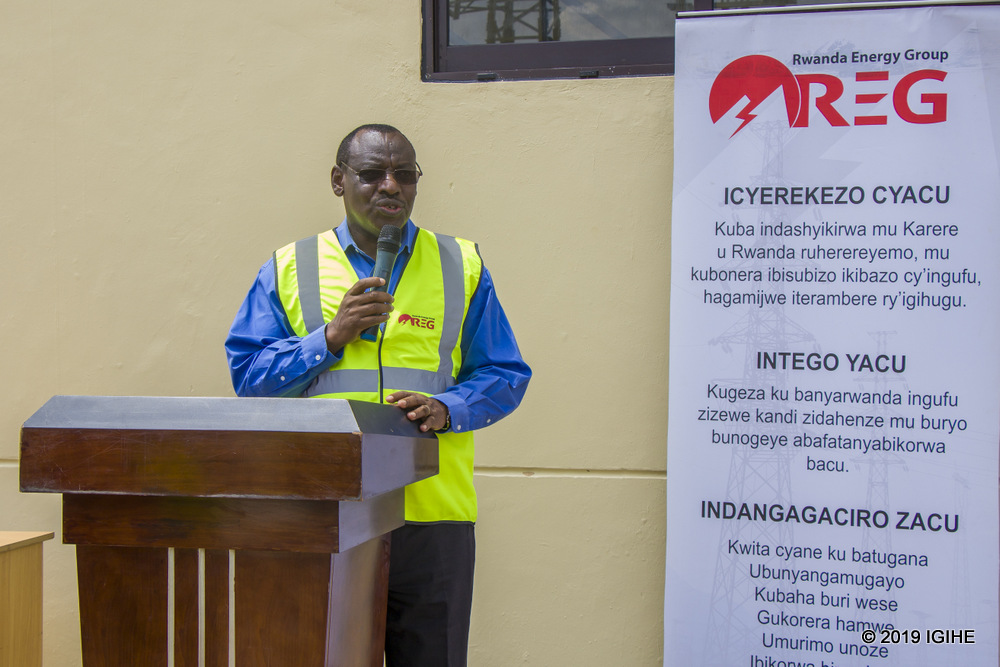 The Minister of Infrastructure, Claver Gatete has officially opened a new power transition facility in Shango, Nduba sector, Gasabo District