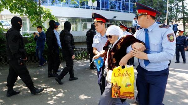 Kazakhstan's deputy prosecutor general said police had worked to prevent any violations of the law