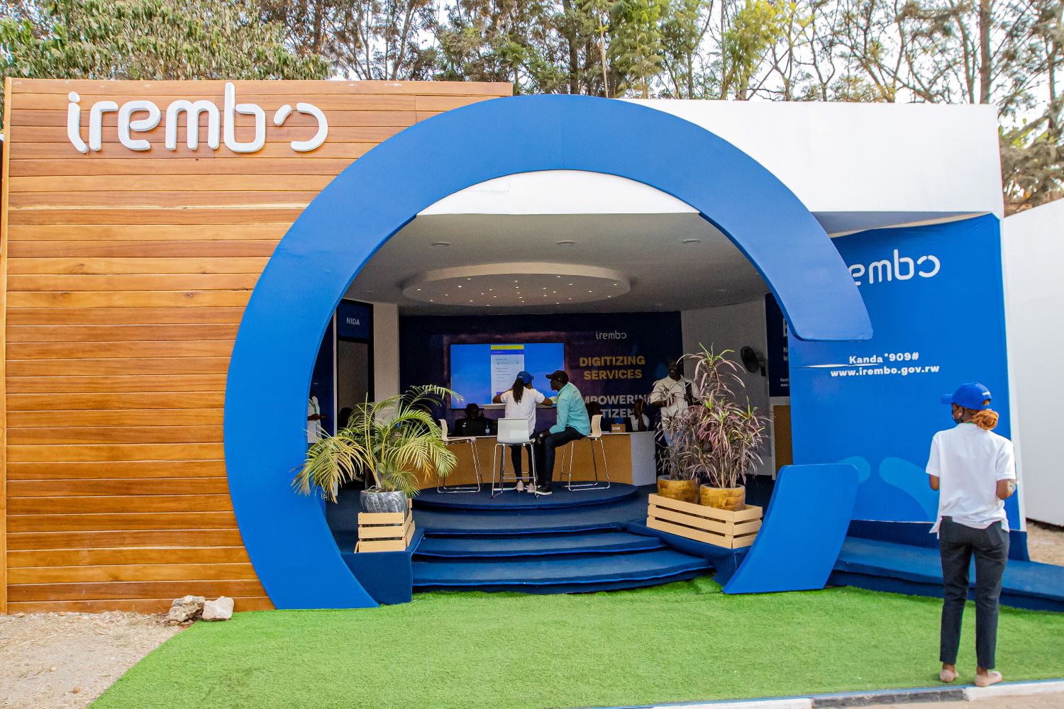Irembo showcased its world-class, all-in-one service management platform and payment solution.