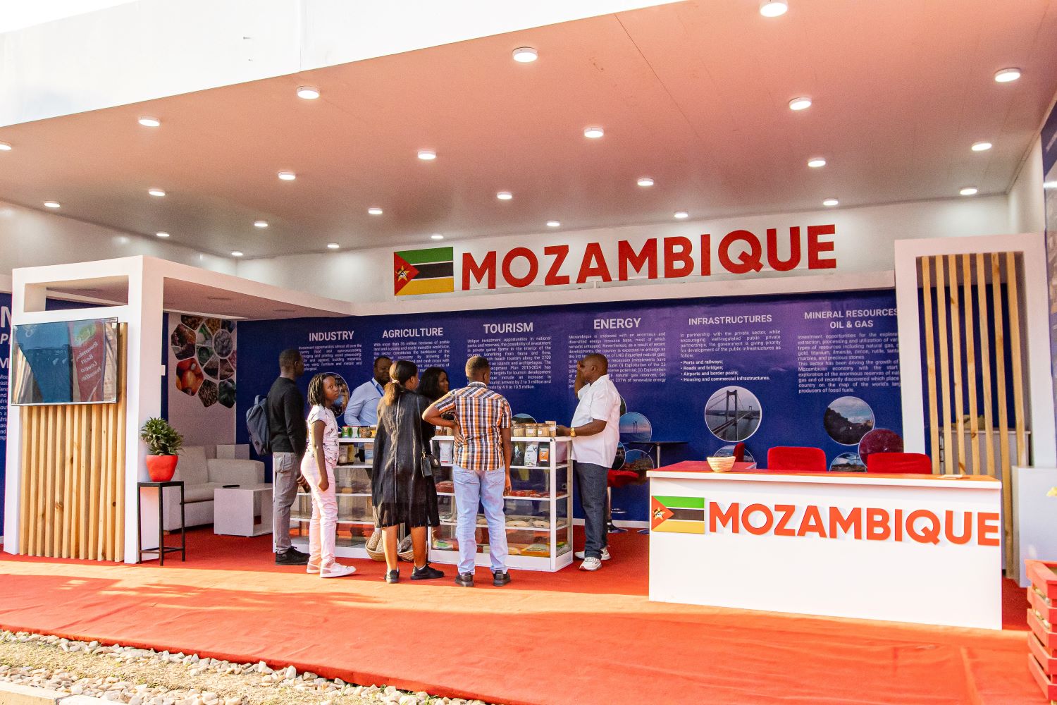 Mozambique government was also represented at the expo.