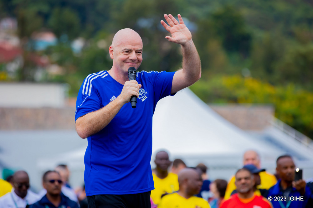 Gianni Infantino described the event as a great occasion bringing together representatives from across the world. 