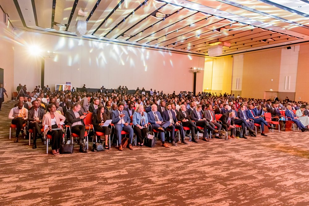 The summit is taking place at Kigali Convention Centre. 