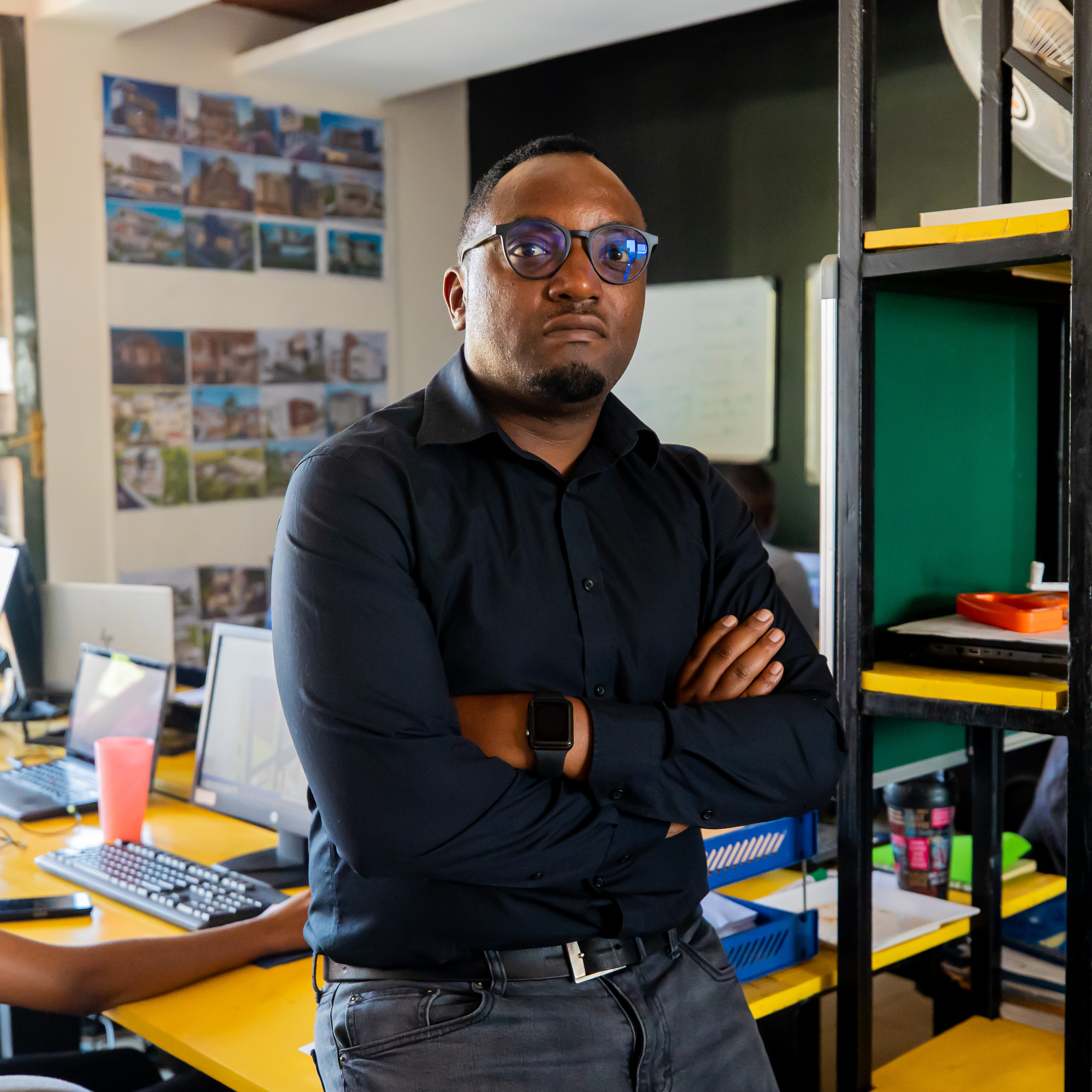Kigali-based architecture Johnson Bigwi. He ventured into real estate market in 2014