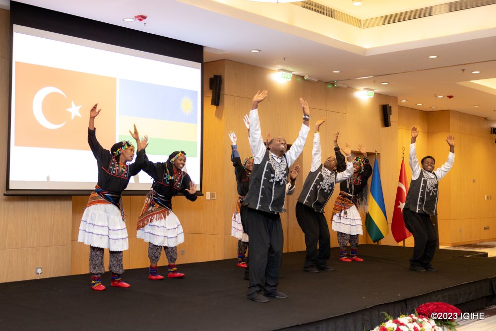The "Dynamic Crew" showcased their talent by performing both Rwandan and Turkish cultural dances during the event, adding a vibrant touch to the celebration.