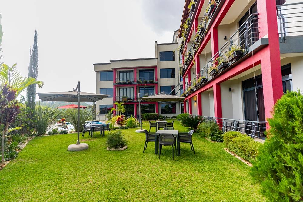 Mythos Boutique Hotel is located in Kiyovu. 