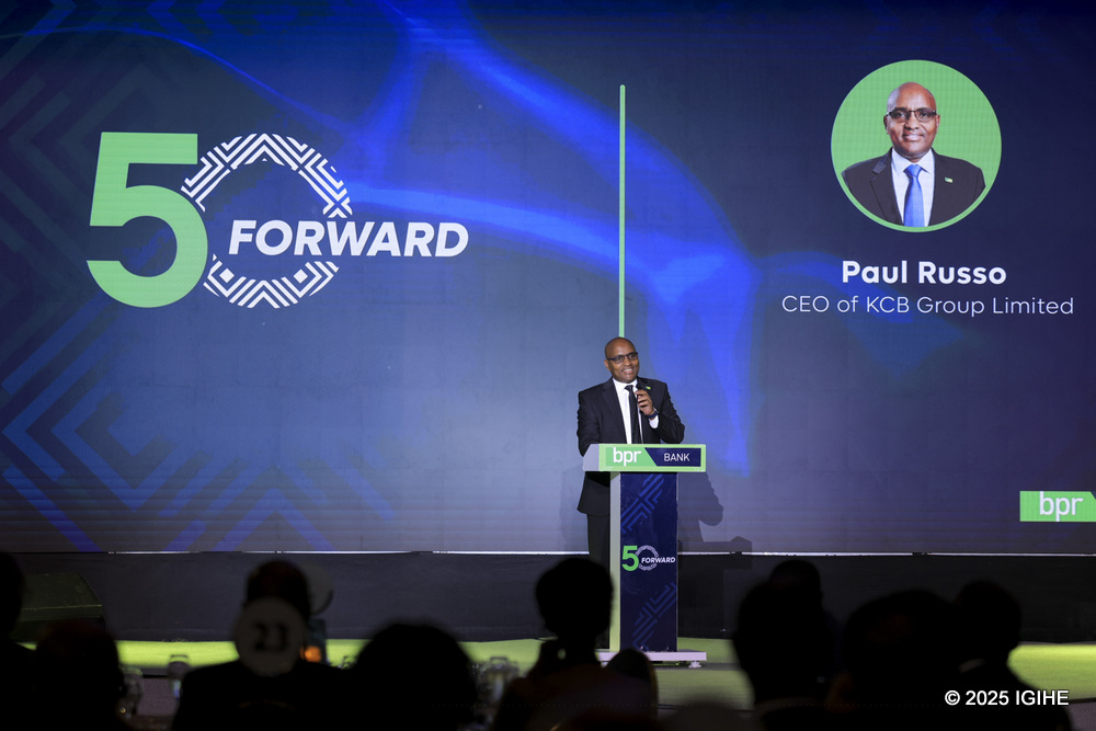 Paul Russo emphasized that BPR Bank Rwanda Plc will continue providing excellent services.