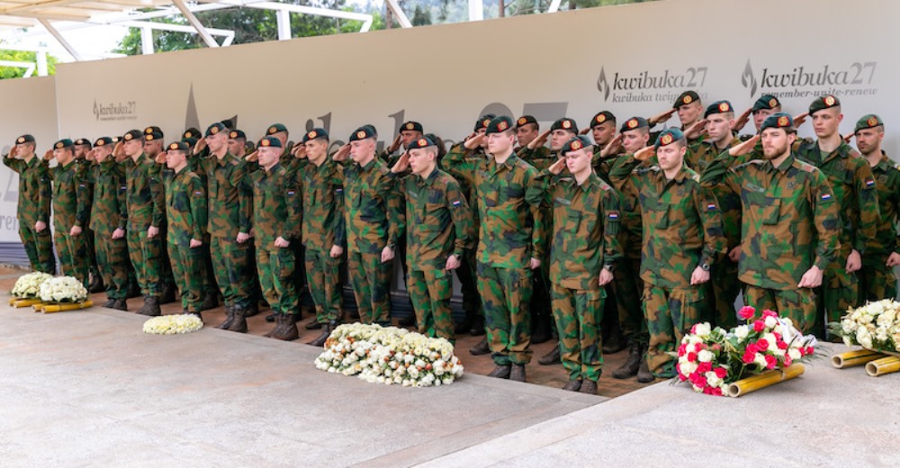 The contingent from Netherlands also paid tribute to Genocide victims at Kigali Memorial. 