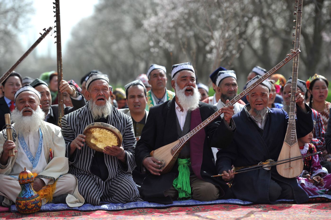 The Twelve Muqam is known as the mother of Uygur music. It is a musical form that consists of sung poetry, stories and music.