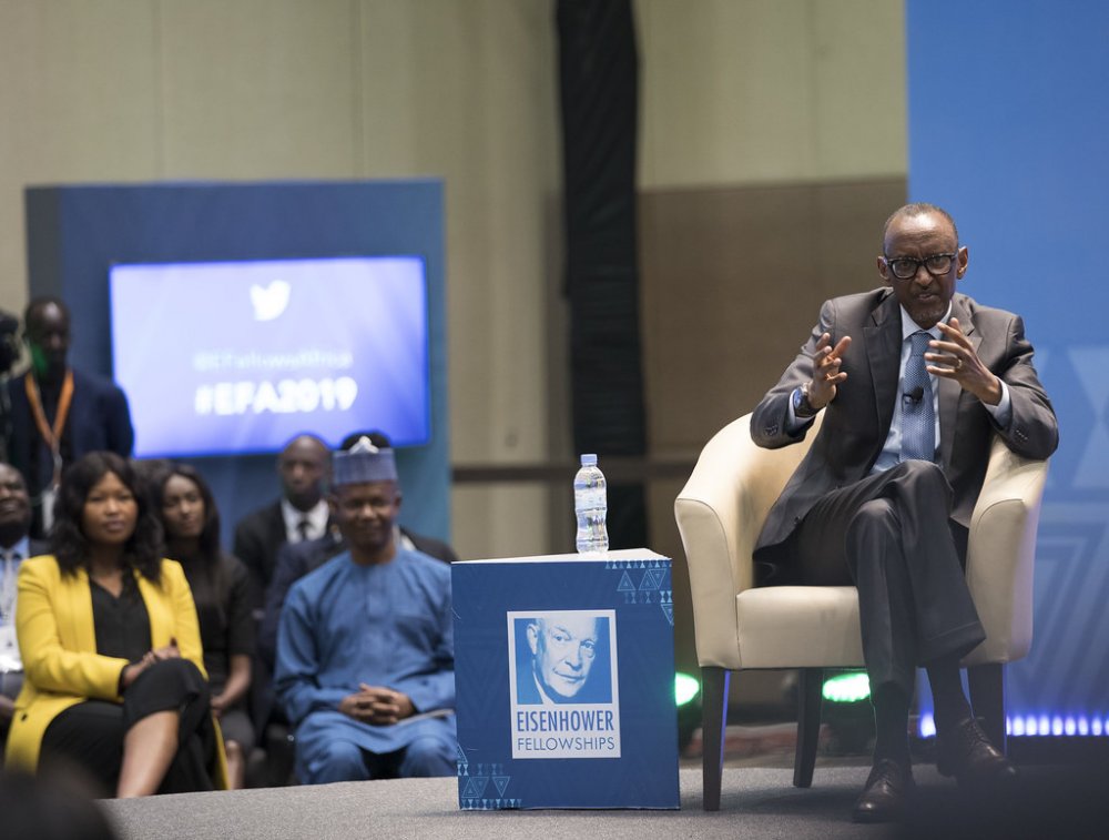 He highlighted the youth should take the lead to correct what went wrong.