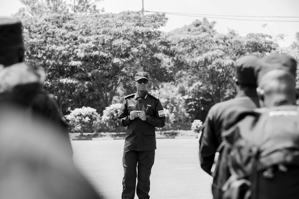 DIGP Sano has urged Police officers on professionalism ahead of South Sudan deployment.