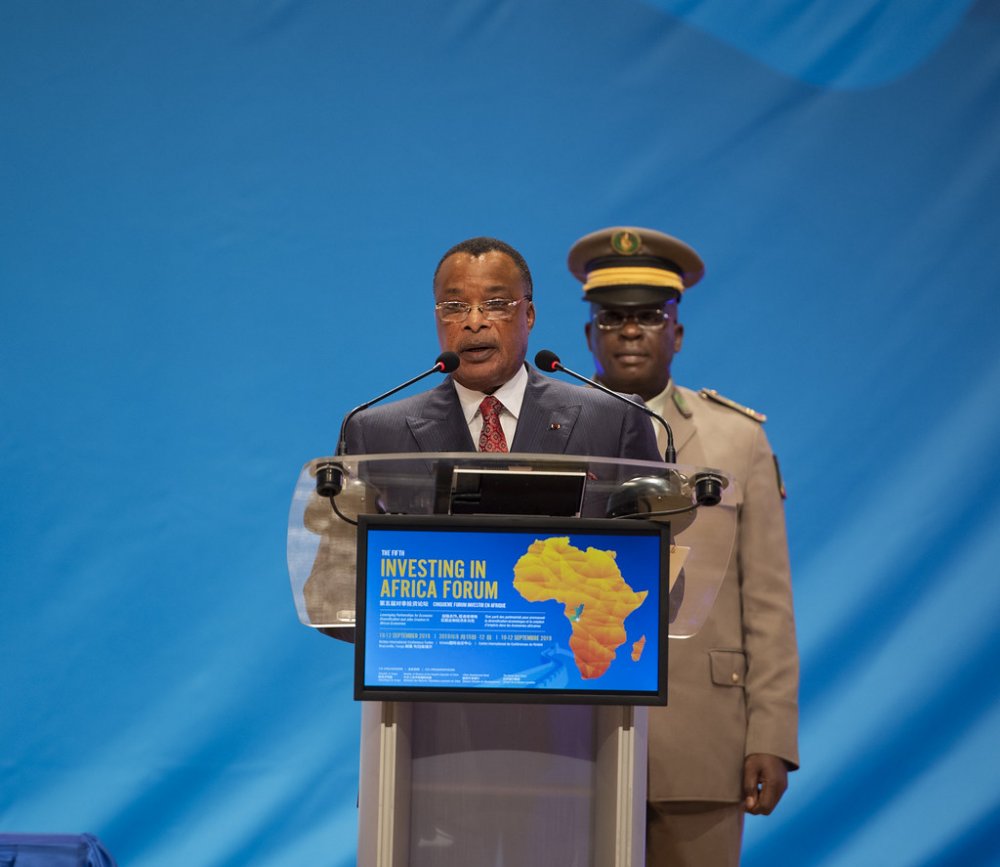 President of Congo Brazzaville, Dennis Sassou Nguesso