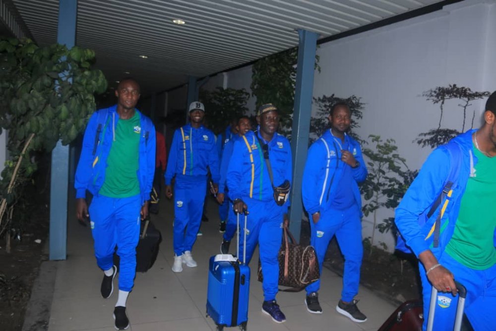 The Rwandan team’s flight landed in the international airport of N’djili(Kinshasa) on Tuesday at 02:45 am in DRC time.