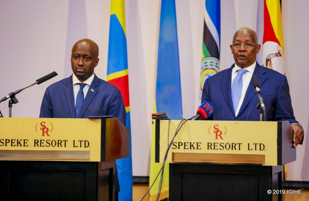 The agreements aimed at solving tensions between Rwanda and Uganda.