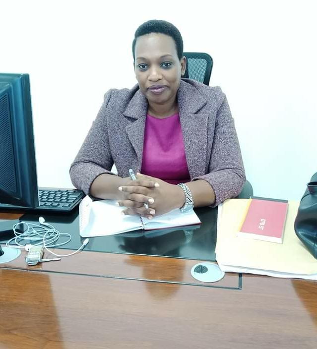Sulah Nuwamanya works with RUD-Urunana who is assisting in the field of weapons, 