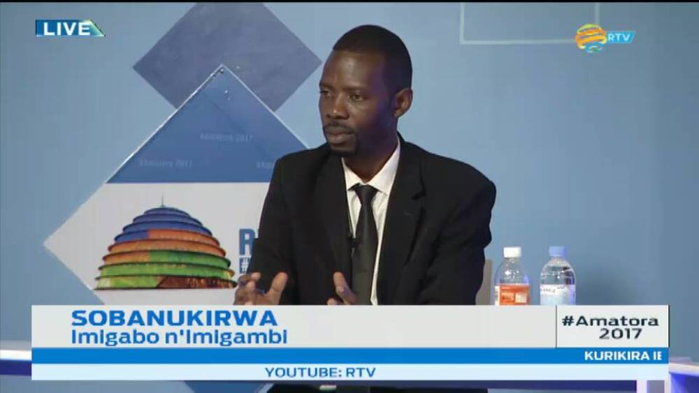 Independent candidate, Philippe Mpayimana