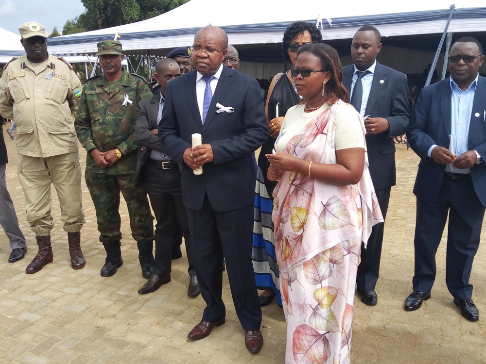 Different officials at the event