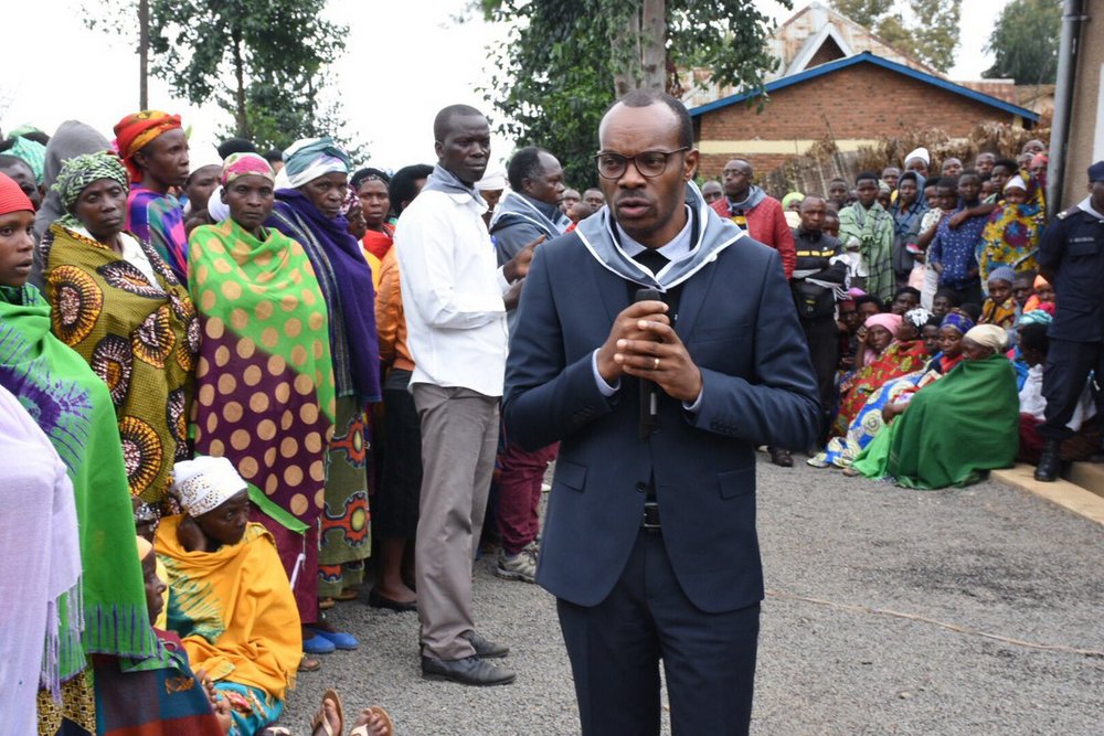 The State Minister for Socio-economic development in the Ministry of Local Governance, Cyriaque Harerimana