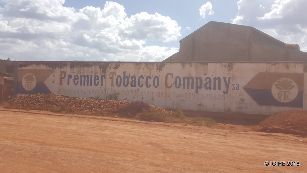 Rwigaras' tobacco factory at Gikondo