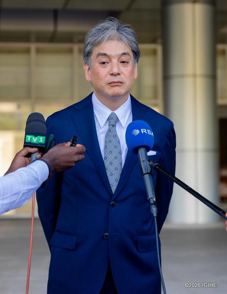 Ambassador Nakajo emphasised Rwanda-Japan collaboration across multiple sectors.