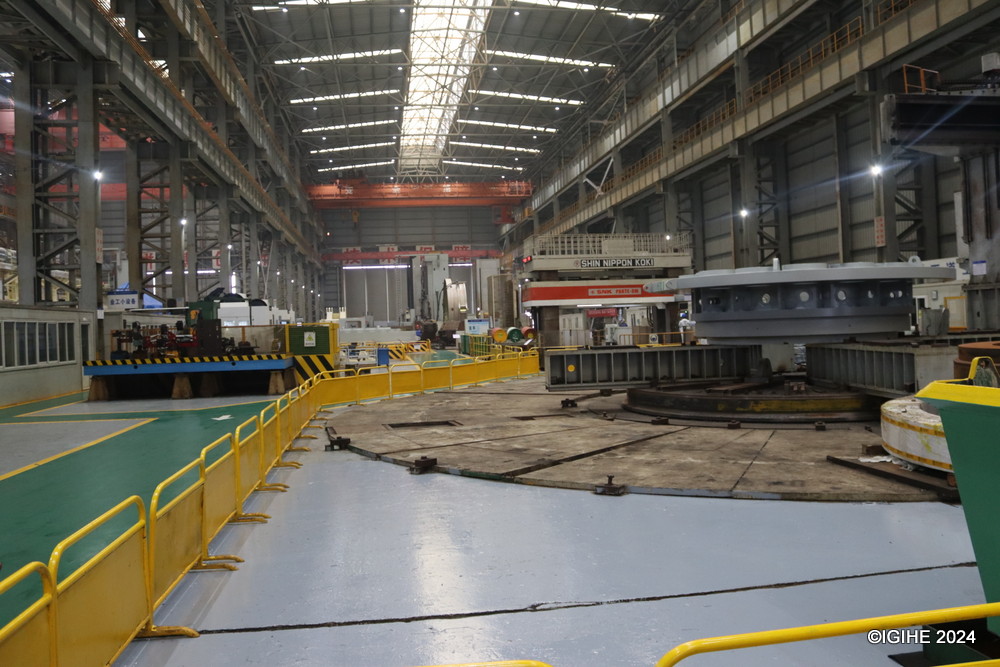 An interior view of CCCC Tianhe manufacturing facility 