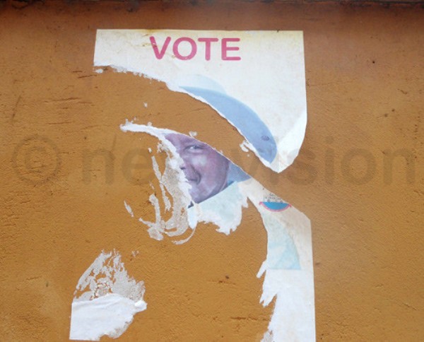 Political aspirants all over the country are complaining of unknown people who deface their posters.