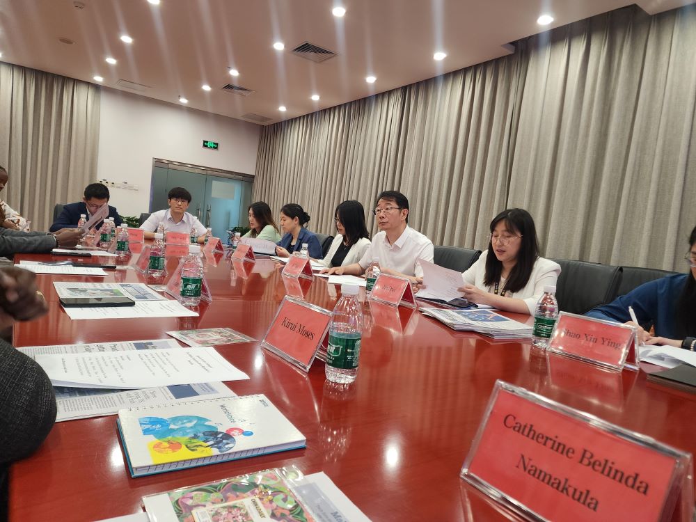 A team from IGIHE visited China Daily offices in Beijing during a recent trip to China.