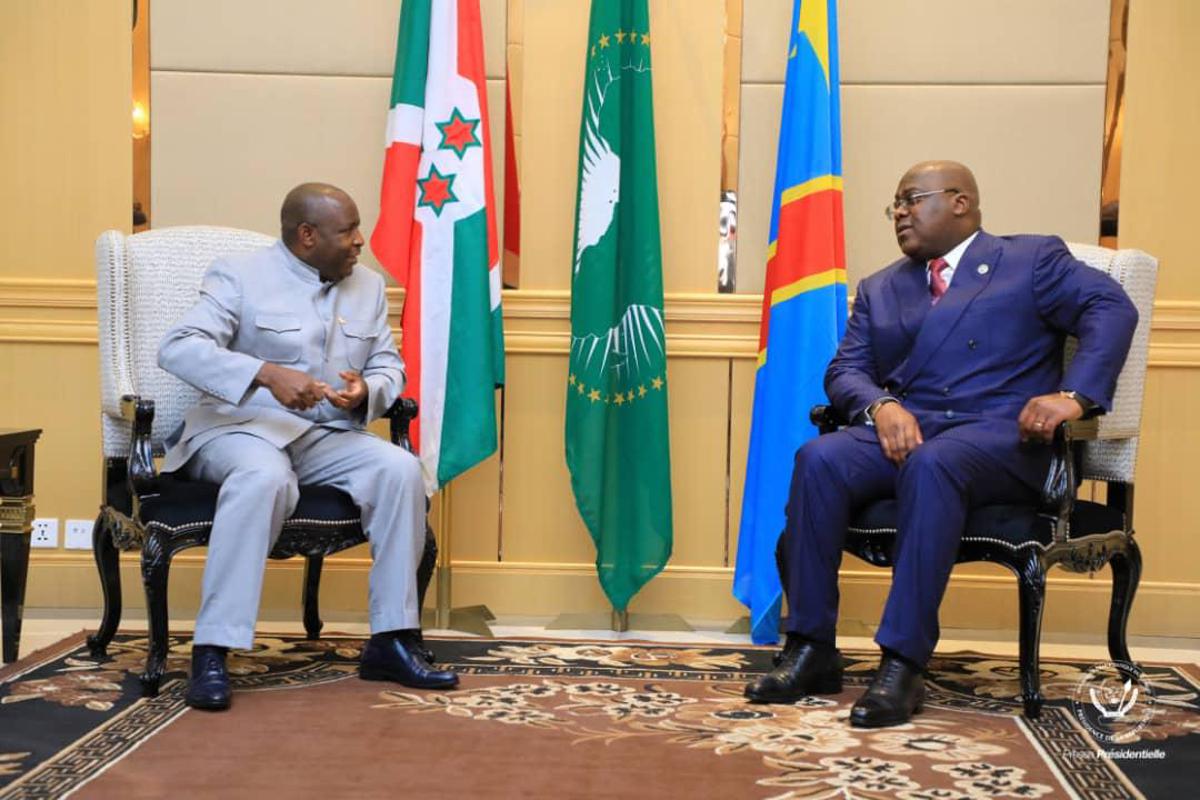 While Burundi’s troop deployment continued, President Evariste Ndayishimiye secretly visited Kinshasa to meet with DRC President Felix Tshisekedi. The meeting, held the same day as the reinforcements, focused on the worsening security situation and troop compensation.