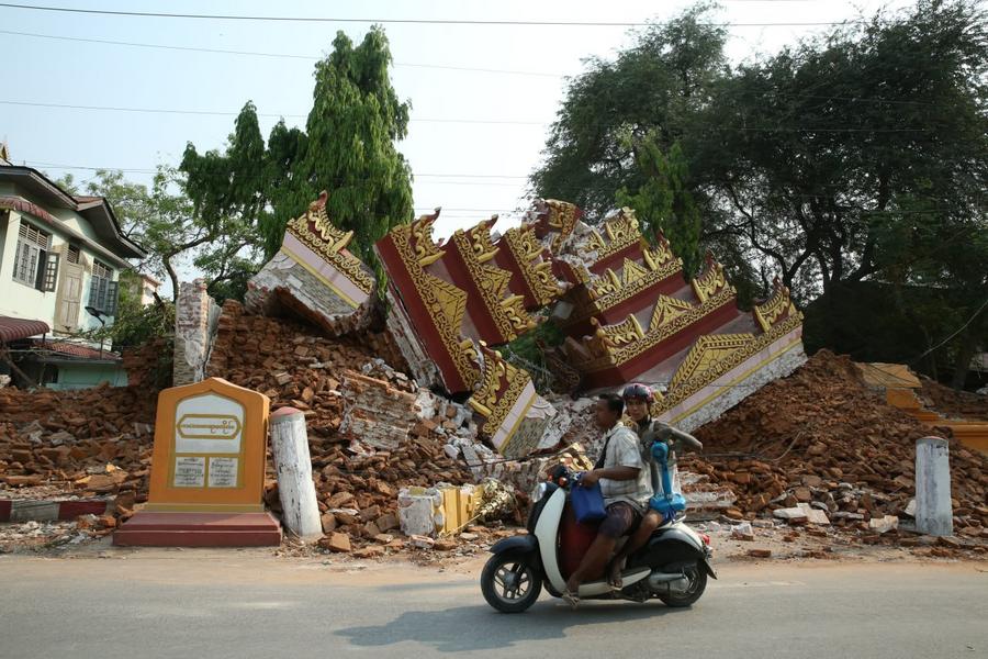 The earthquake hit the southeast Asian country on Friday, March 28, 2025.