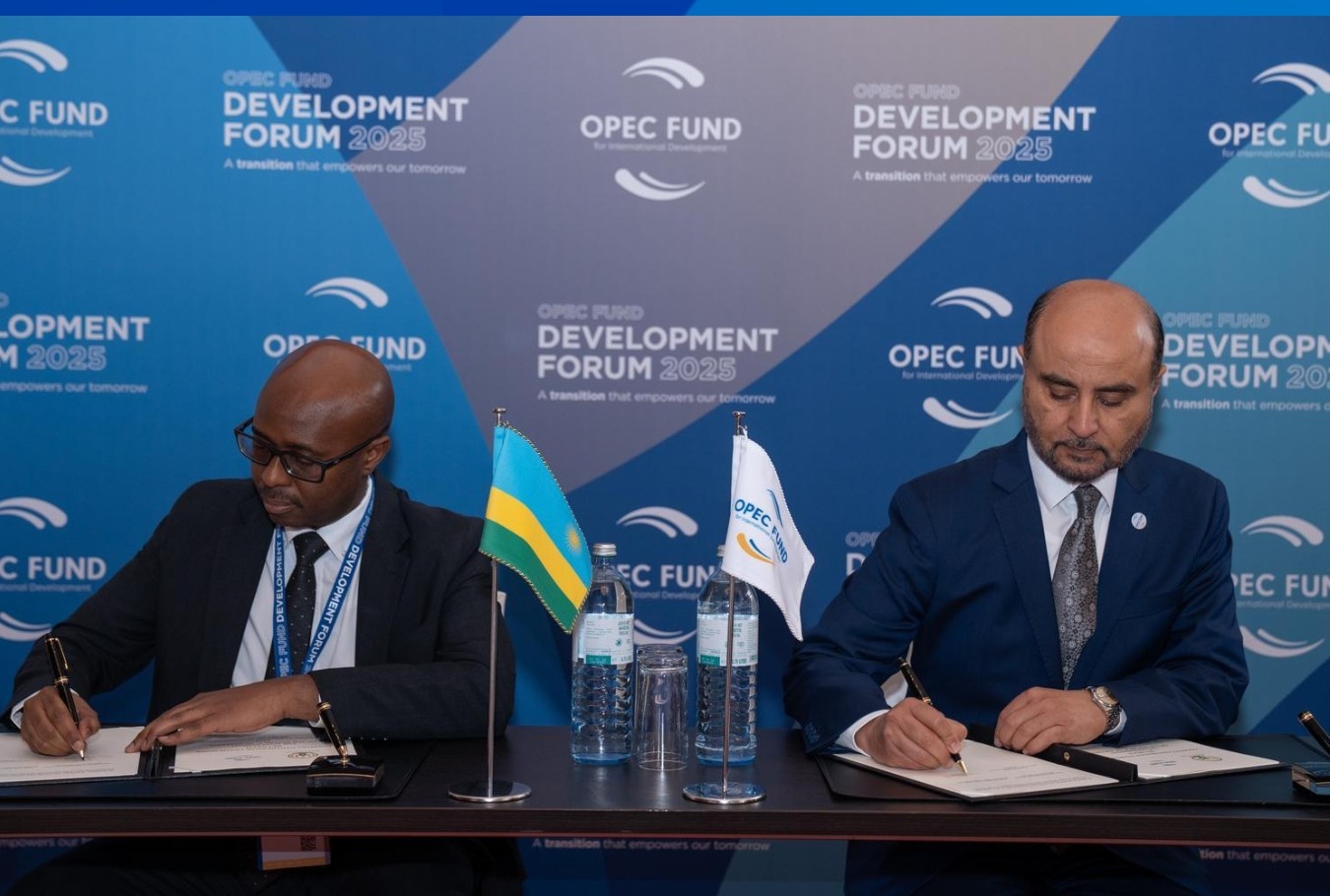 The agreement was formalised on Tuesday, June 17, at the OPEC Fund Development Forum 2025 in Vienna, Austria, where Rwanda’s Minister of Finance and Economic Planning, Yusuf Murangwa, and OPEC Fund President Abdulhamid Alkhalifa announced the deal.