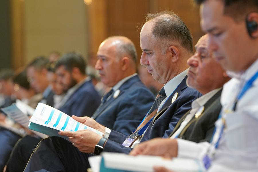 Delegates at the opening ceremony of the 2025 Global South Media and Think Tank Forum in Kunming, southwest China's Yunnan Province, on September 6, 2025.