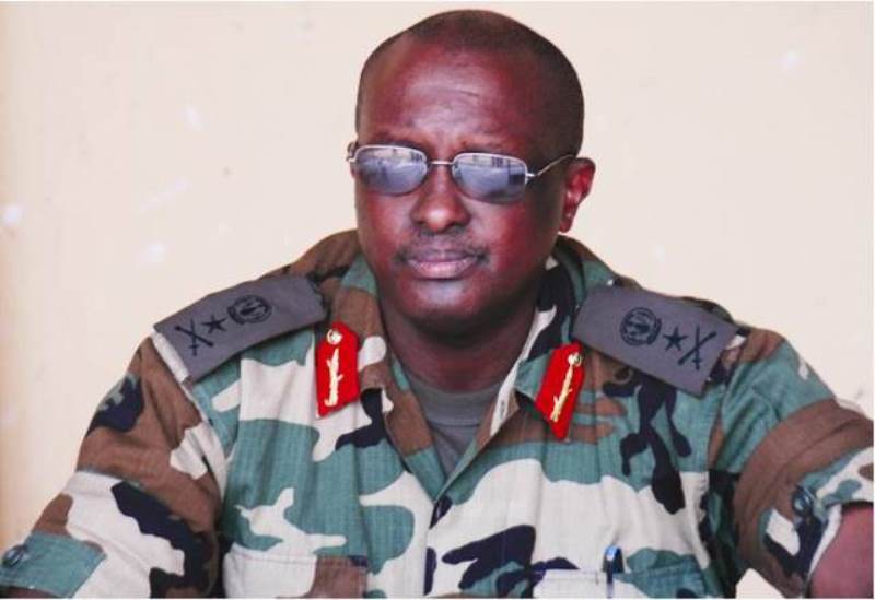 Maj Gen (Rtd) Richard Rutatina has been arrested.
