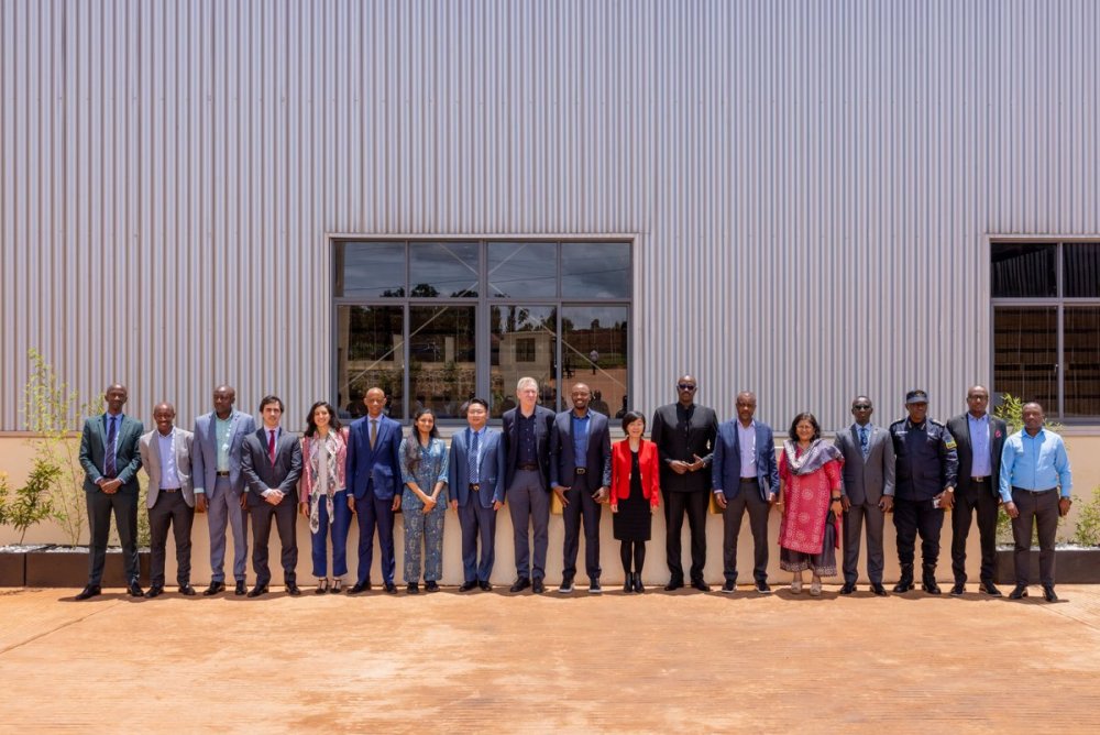 Various partners attended official launch of the factory.