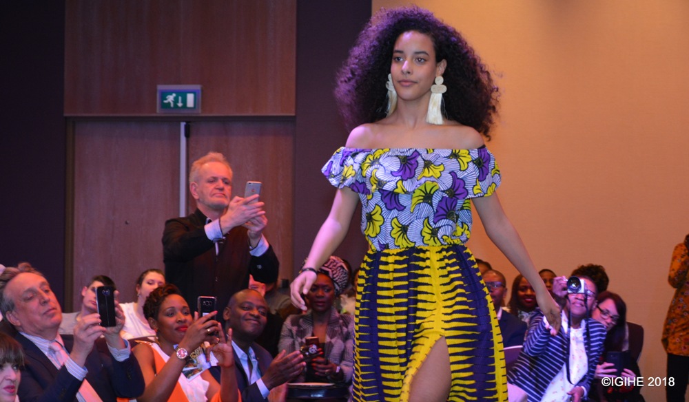 The event saw a Fashion show, showcasing Made-In-Rwanda products