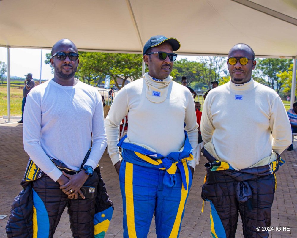 Rwandan Rutabingwa Fernand (on the right) will compete in the Safari Rally Kenya, where he will be the co-driver to Prince Charles Nyerere.