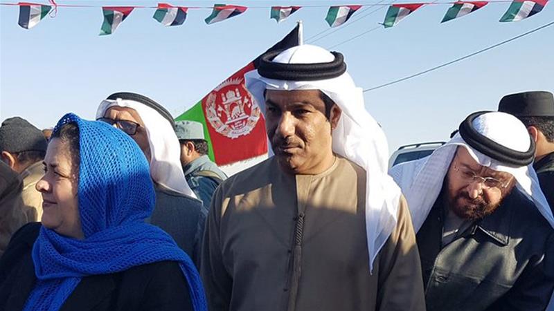 Juma Mohammed Abdullah al-Kaabi, centre, has died of wounds sustained in the Kandahar attack