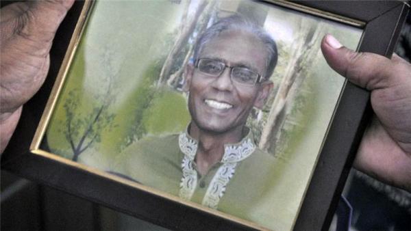 Siddique was attacked with machetes as he walked to the bus station from his home