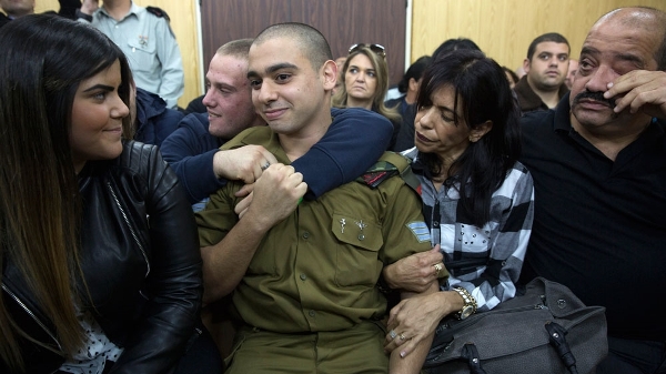 Elor Azaria maintained his innocence throughout the trial