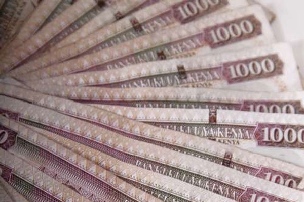 Kenyan Sh1000 currency notes. Authorities have queried Sh5m deposit into Mr Mboya's account.