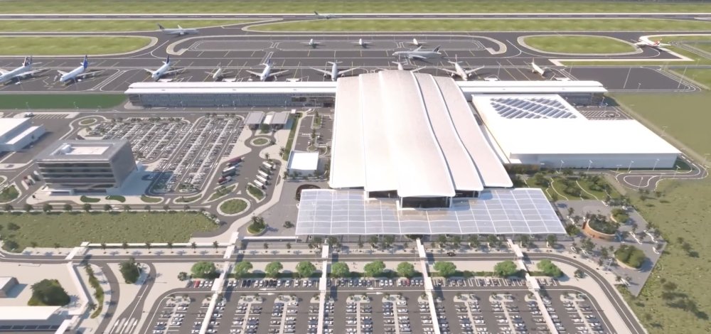 The new airport is expected to begin operations in mid-2028.