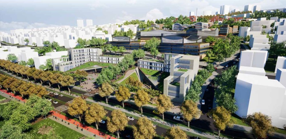 The Muhima hub will feature commercial buildings and a cultural zone.