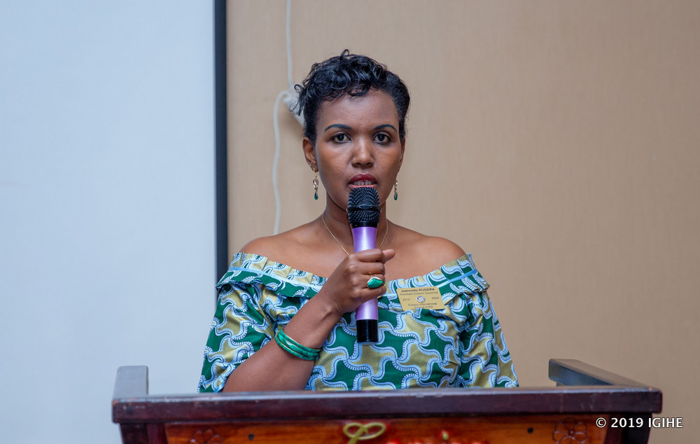 The President of Rotary Club in Rwanda, Rugera Jeannette promised cooperation with the new leader to effectively fulfill his duties