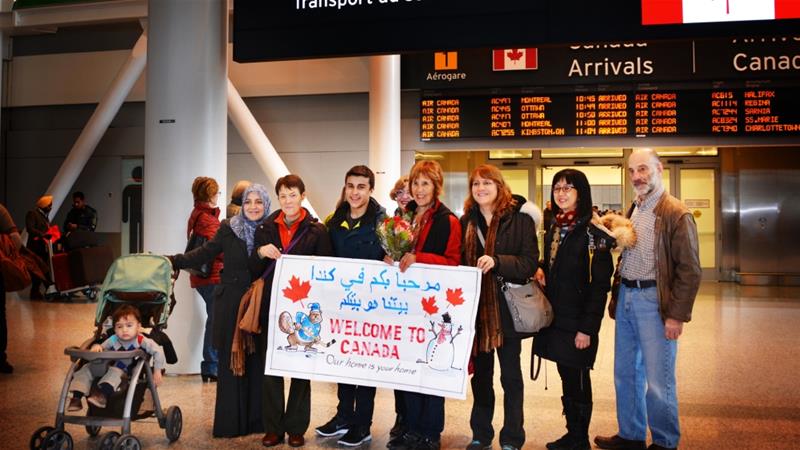 Canada said it would grant temporary resident visas to anyone with a valid US visa who was stranded in Canada as a result of the Trump's order