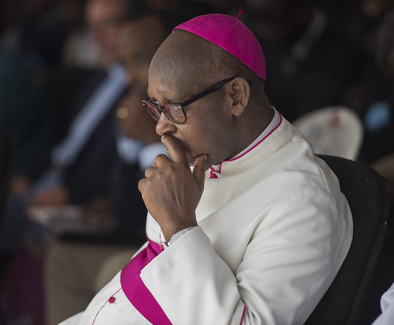 The Bishop of Byumba Diocese, Nzakamwita Servilien