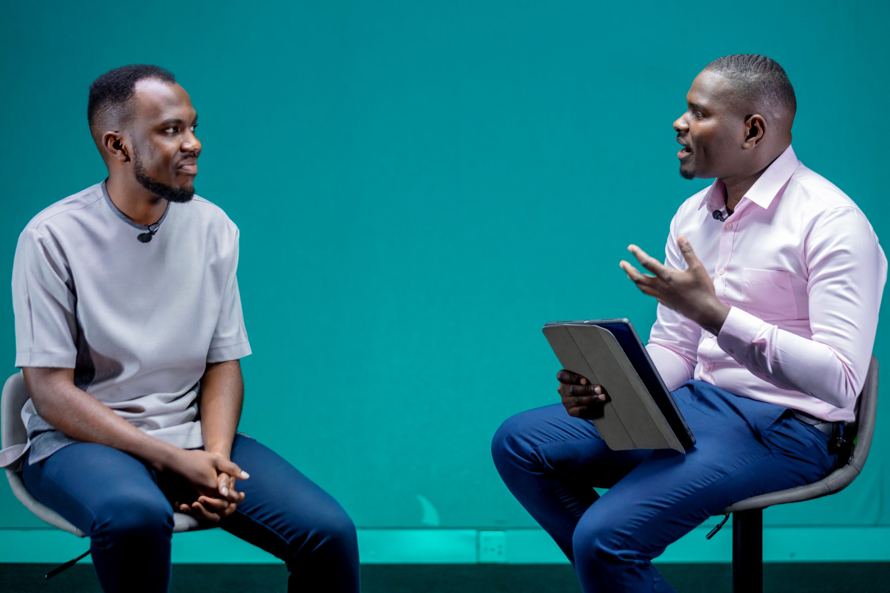 Strettch Cloud co-founder and CEO Jean-Luc Sauvé during an interview with IGIHE’s Wycliffe Nyamasege.