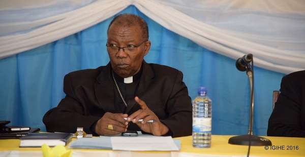 The Bishop of Butare diocese and spokesperson of Catholic Church in Rwanda, Rukamba Philippe